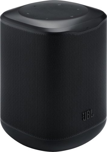 JBL - Compact Wi-Fi home speaker for easy whole-home listening - Black