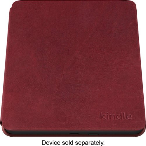 Amazon Kindle Paperwhite and Kindle Colorsoft Signature Edition Case, Lightweight Protective Cover - Premium Leather - Ruby GLOBAL SHIPPING