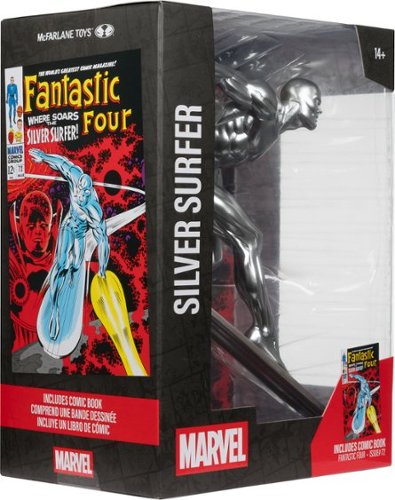McFarlane Toys Marvel Silver Surfer 1:6th Scale Collectible with Scene (Fantastic Four #72) 10 Figure HOW TO BUY
