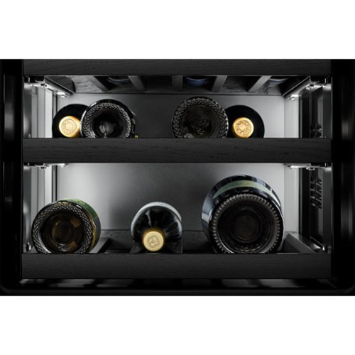 JennAir - 63-Bottle Left Swing Built-In Wine Column Refrigerator - Panel Ready