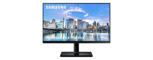 Samsung T45F 24" Borderless IPS Panel Adjustable Professional FHD Monitor (HDMI, USB, DisplayPort) - Black