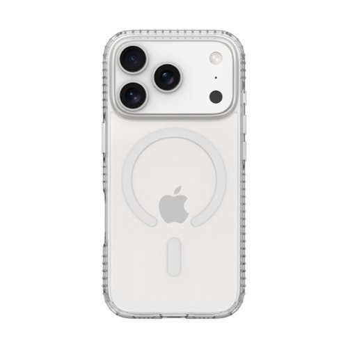 Insignia™ - Hard-Shell Case with MagSafe for Apple iPhone 18 Pro/17 Pro - Clear