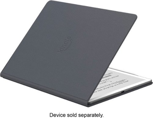 Amazon Kindle Scribe Executive Folio Cover with Magnetic Attach, Sleek Protective Case - Premium Leather - Graphite GLOBAL SHIPPING
