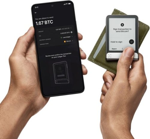 Ledger Flex Crypto Hardware Wallet with Recovery Key - Graphite WORLDWIDE DELIVERY