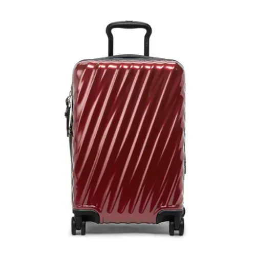 Front. TUMI - 19 Degree International 22" Expandable 4-Wheeled Carry On Suitcase - Iridescent Spice.