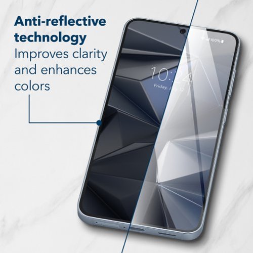 Insignia™ Glass Screen Protector for Samsung Galaxy S25 and S24 (3-pack) - Clear HOW TO BUY