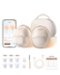 eufy - Heated Wearable Breast Pump S1 Pro, Hands‑Free In‑Bra, HeatFlow™ Tech, Wireless Charging, App Control, Hospital‑Grade - Brown-Front_Standard