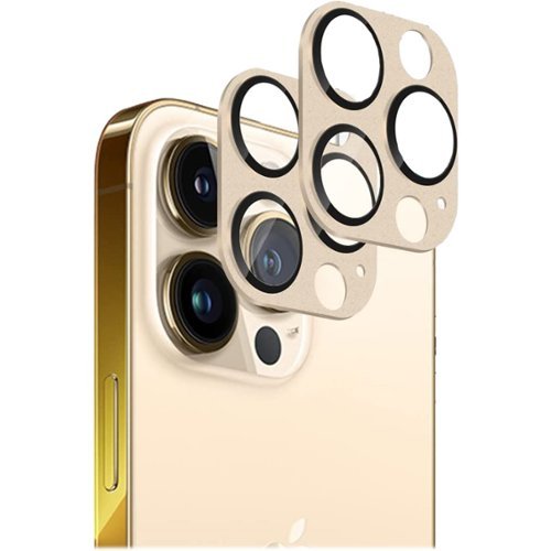 SaharaCase - ZeroDamage Camera Lens Protector for Apple iPhone 13 Pro and iPhone 13 Pro Max (2-Pack)