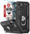 Entronix - iPhone 14 Plus Bundle - Protective Case with Kickstand and Screen Protectors - Black-Front_Standard
