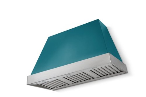 AGA - 48 inches - Externally Vented - Wall Range Hood - Salcombe Blue
