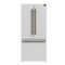 Forno Appliances - 34 in. Wide Gallipoli 17.5 Cu. Ft. Freestanding French Door Refrigerator - White-Front_Standard