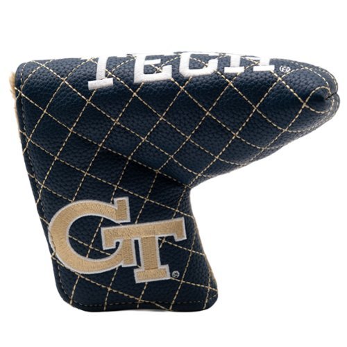 Team Golf - Georgia Tech Yellow Jackets Quilted Blade Putter Cover - Multicolor-Front_Standard 