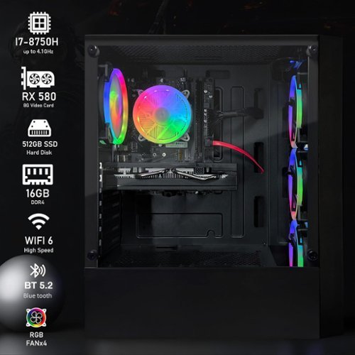STGAubron Gaming PC Computer Desktop, Radeon RX 580 8G