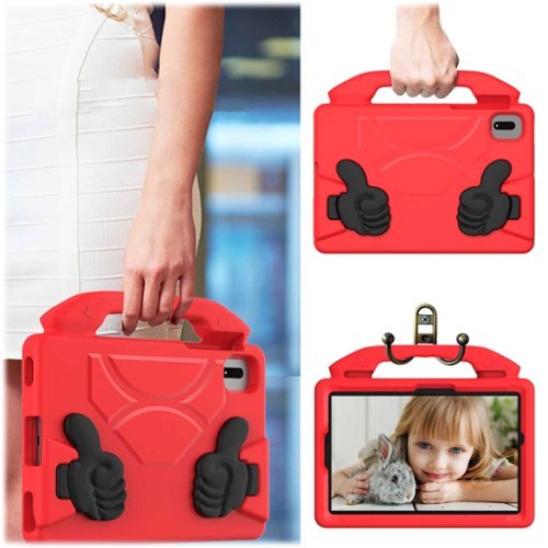 SaharaCase KidProof Case for Samsung Galaxy Tab A9+ - Red BUY ONLINE