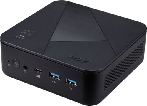 Acer - Revo Box AI Mini PC Desktop Copilot+PC - AMD Ryzen AI 9 465 2026 - 16GB DDR5 Memory - 512GB Storage - Black