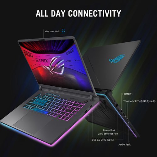 ASUS ROG Strix G16 16 FHD+ 165Hz Gaming Laptop - Intel Core i9 HX - 16GB RAM - NVIDIA GeForce RTX 5070- 1TB SSD - Eclipse Gray SHOP ONLINE
