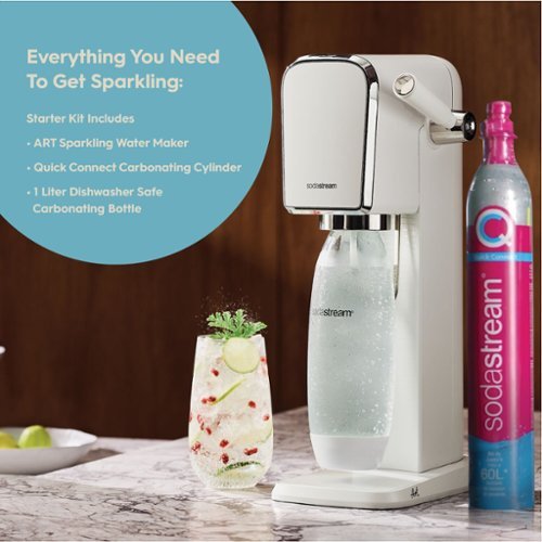 SodaStream Art Sparkling Water Maker White 1013511010 - Open Box