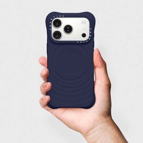 CASETiFY Apple iPhone 17 Pro Max Ripple Case Navy Blue - Best Buy