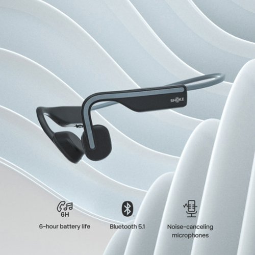 Shokz OpenMove Bone Conduction Open Ear Lifestyle/Sport Headphones - Gray BUY IN EUROPE