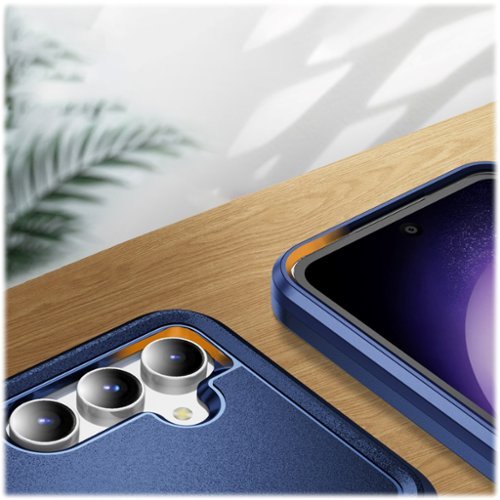 SaharaCase Military Kickstand Series Case for Samsung Galaxy S23 FE - Blue WHERE TO BUY