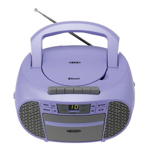 Jensen Portable Bluetooth CD Music System CD 550ABT with Cassette