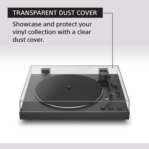 Sony PS-LX3BT Full Auto Playback Turntable with Bluetooth Connectivity - Black BUY IN DUBAI