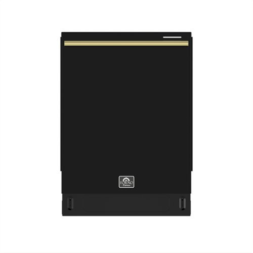 Forno Appliances - Stella 24" Top Control Built-In Stainless Steel Tub Dishwasher - Black