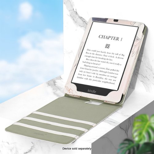SaharaCase Indy Series Vertical Folio Case for Amazon Kindle Paperwhite (2024) and Colorsoft - Desert Flower HOW TO BUY