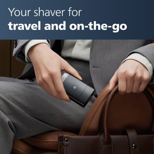 Philips Norelco Compact Rechargeable Wet & Dry Electric Shaver - Black BUY IN MIDDLE EAST