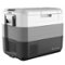 Costway - 70 Quart Portable Electric Car Cooler Refrigerator Compressor Freezer for RVs Camping - White/Gray/Black-Front_Standard