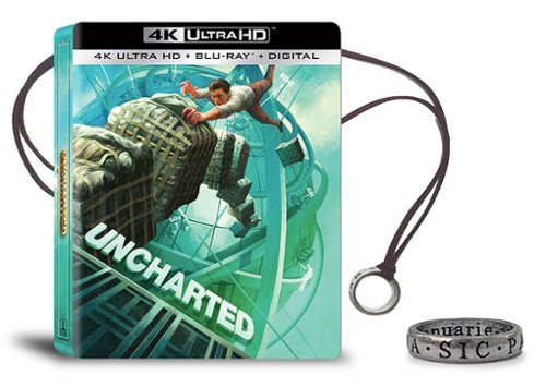 Uncharted [SteelBook] [Includes Digital Copy] [4K Ultra HD Blu-ray/Blu-ray] [2022]