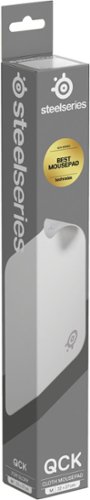 SteelSeries QcK Cloth Gaming Mouse Pad (Medium) - White BUY IN MIDDLE EAST
