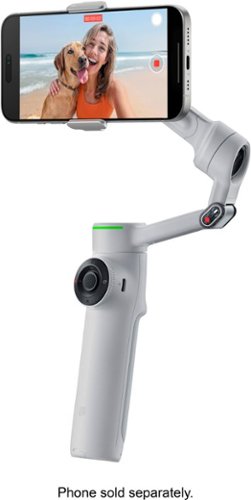 Insta360 Flow2 Pro Gimbal Stabilizer for Smartphones with Built-in Selfie Stick and Tripod - Gray GLOBAL SHIPPING