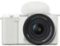 Sony - Alpha ZVE10: APS-C Content Creators’ Camera - White-Front_Standard