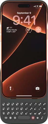 Clicks - Keyboard Case for iPhone 17 Pro Max - Onyx