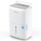 Waykar - 80-Pint Energy Star Quiet Dehumidifier with Bucket and Auto Defrost for Bedroom and Basement,Max 5000 sq. ft - White-Front_Standard