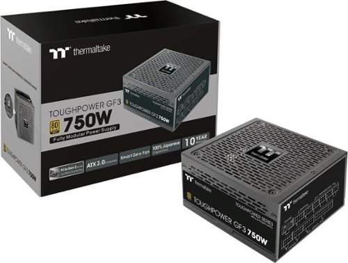Thermaltake Toughpower GF3 750W 80 PLUS Gold PCIe Gen 5 ATX 3.0 Ready Fully Modular Power Supply - Black BUY ONLINE
