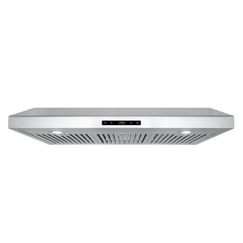COSMO - 36 inches - Convertible - Under cabinet Range Hood - Stainless Steel-Front_Standard 