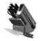 Ninja - Foodi NeverDull Premium 17-Piece Knife Block Set with Built-in Sharpener System - Black & Silver-Angle_Standard