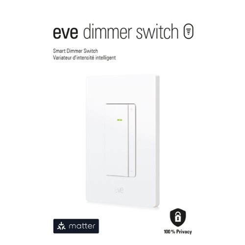 Eve Dimmer Switch – Smart Dimmer Switch (Matter) – - White WORLDWIDE DELIVERY