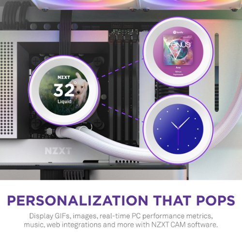 NZXT KRAKEN ELITE 360 RGB ホワイト NZXT | Kraken Elite 360 RGB | 360mm AIO w/ IPS LCD & RGB
