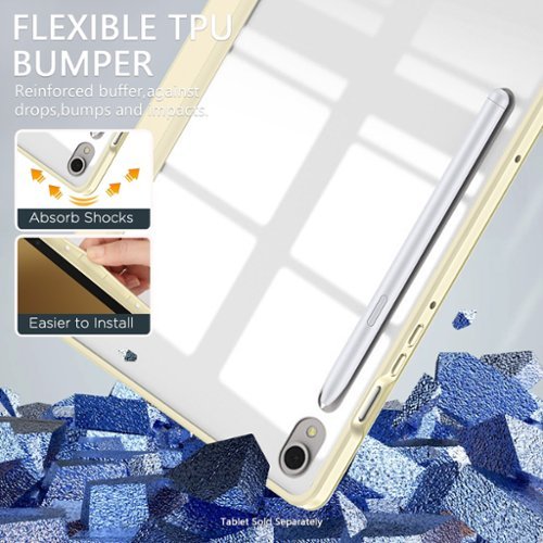 SaharaCase Venture Series Folio Case for Samsung Galaxy Tab S10 FE+ - Starlight GLOBAL SHIPPING