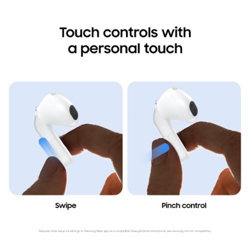 Samsung Galaxy Buds4 Wireless Earbud Headphones - White BUY IN MIDDLE EAST