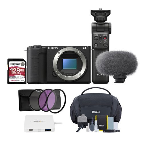 Sony - Alpha ZVE10 II | APS-C Interchangeable Lens Mirrorless Bundle-Front_Standard 