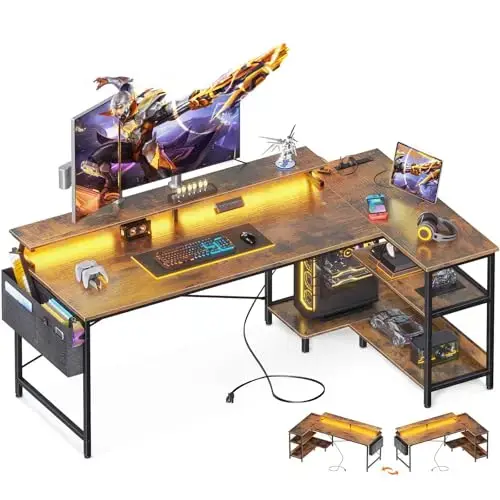 Rustic Brown-58 Inch