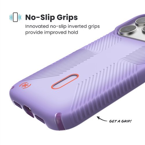 Speck Presidio Lux Grip CLickLock Case for iPhone 17 Pro - Purple Fade/Magic Purple/New Poppy WORLDWIDE DELIVERY