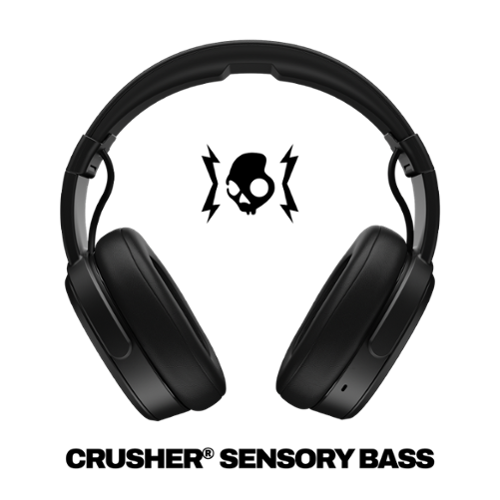 Skullcandy Crusher 3.0 Wireless Over the Ear Heaphones Black S6CRW