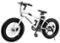 Swagtron - EB-6 20" Electric Bike w/ 20-mile Max Operating Range & 18.6 mph Max Speed - White-Angle_Standard