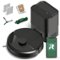 iRobot - Roomba 105 Vacuum + AutoEmpty Dock - Self-Empties 75 Days, Easy-to-Use, Intense Power-Lifting Suction, LiDAR Navigation - Black-Front_Standard