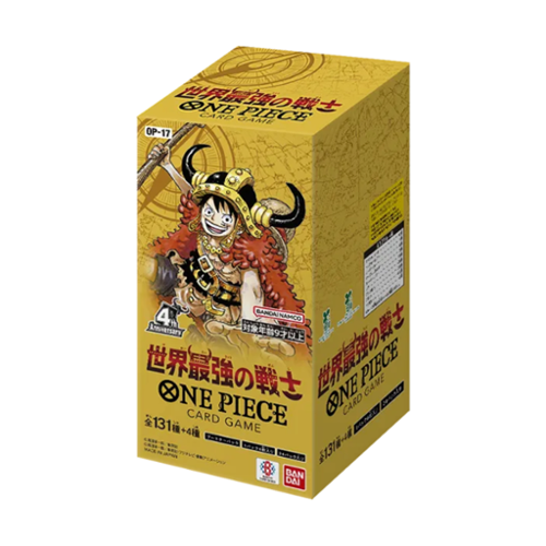 ONE PIECEカードゲーム 世界最強の戦士 OP-17 ボックス テープ付き BANDAI NAMCO Entertainment One Piece Trading Card Game OP 17